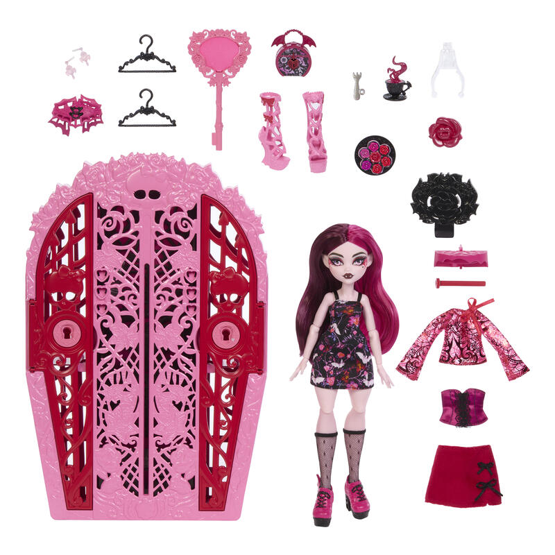 MuÑeca  mattel monster high tesoros escondidos monstruo misterios draculaura hyt72