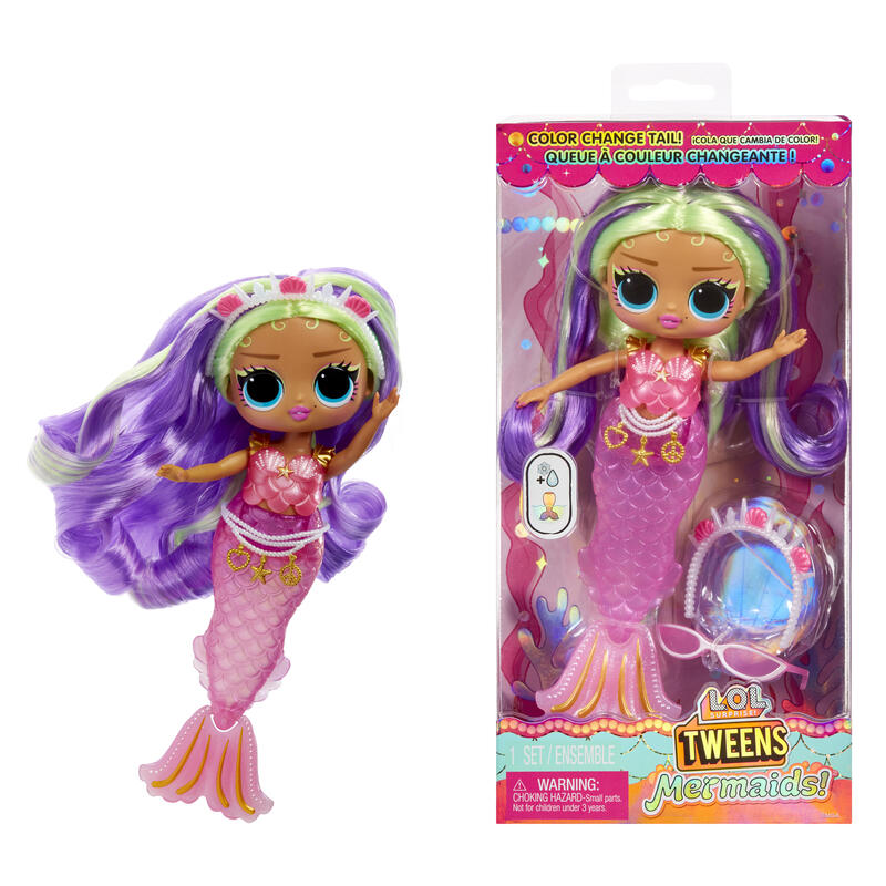 Muñeca mga entertainment l.ol ¡sirenas preadolescentes sorpresa! – cleo cove,