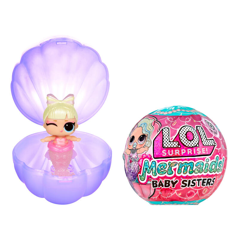 MuÑeca mga entertainment lol ¡sirenas sorpresa! baby sisters515760-euc