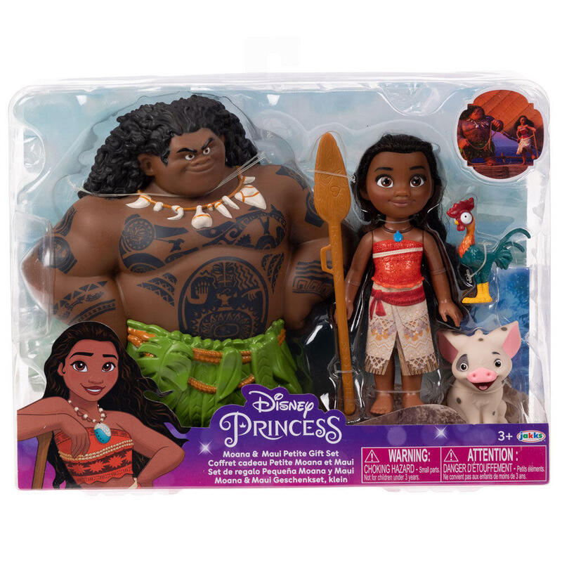 MuÑeca moana + mauhi petite vaiana disney