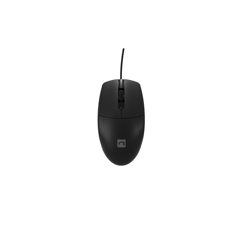 Natec optical mouse ruff plus 1200dpi black