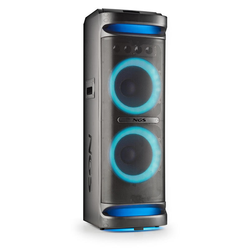 Ngs speaker wild space 3 portatile bt rgb tws 800w nera