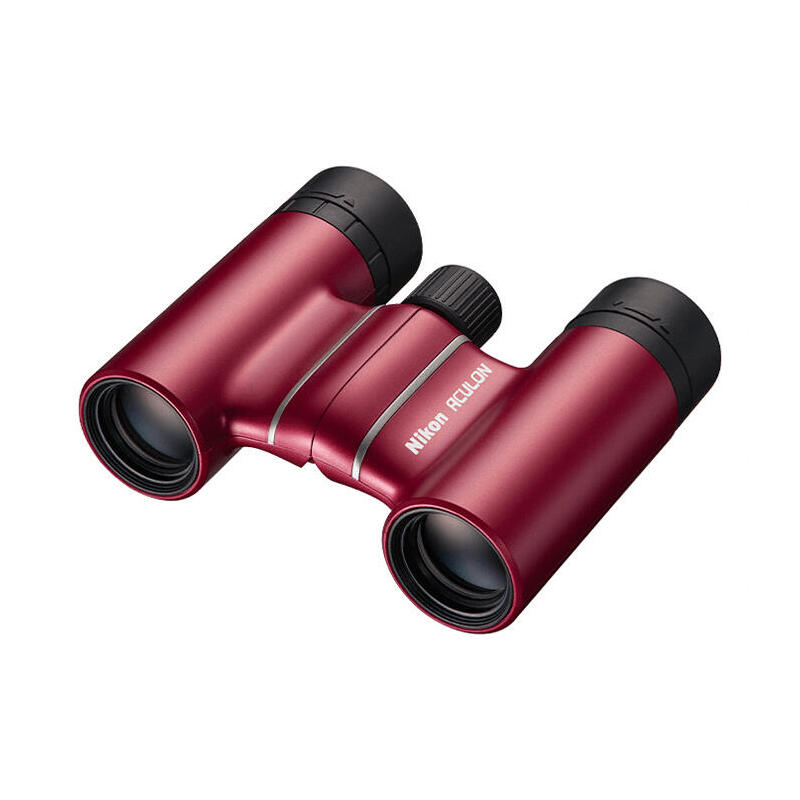 Nikon aculon t02 8×21 binocular rojo