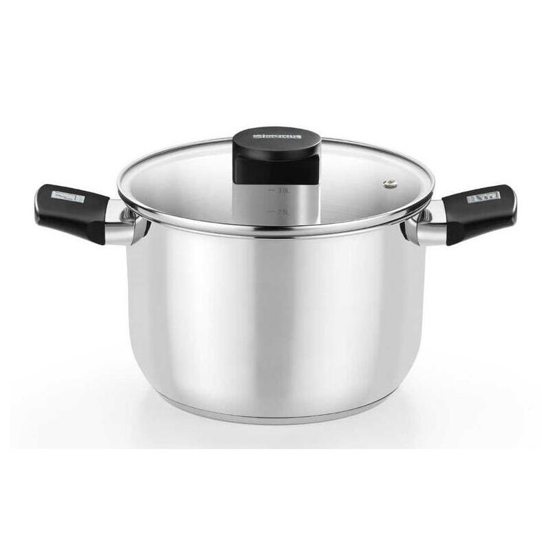 Olla monix elite inox m240230 30cm 12l acero inoxidable apta para inducciÓn