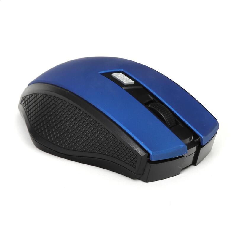 Omega raton optico 1200dpi usb om08bl azul