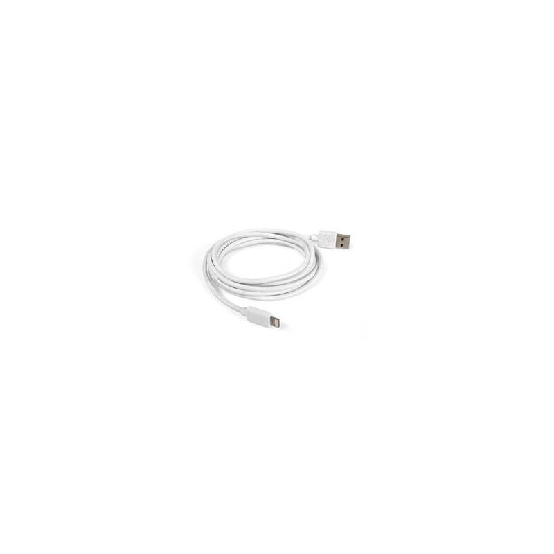 Owc nwtcblusbl2mw cable de conector lightning 2 m blanco
