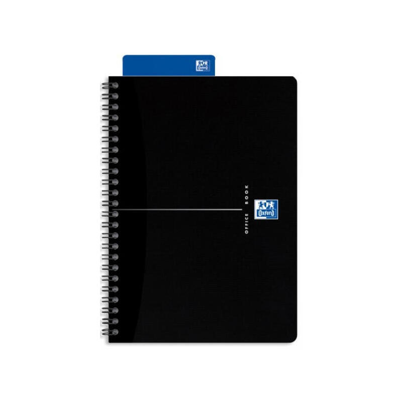 Oxford 100102565 cuaderno y block a5 negro, azul