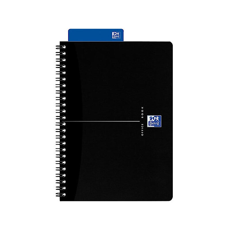 Oxford 100103627 cuaderno y block a5 90 hojas negro