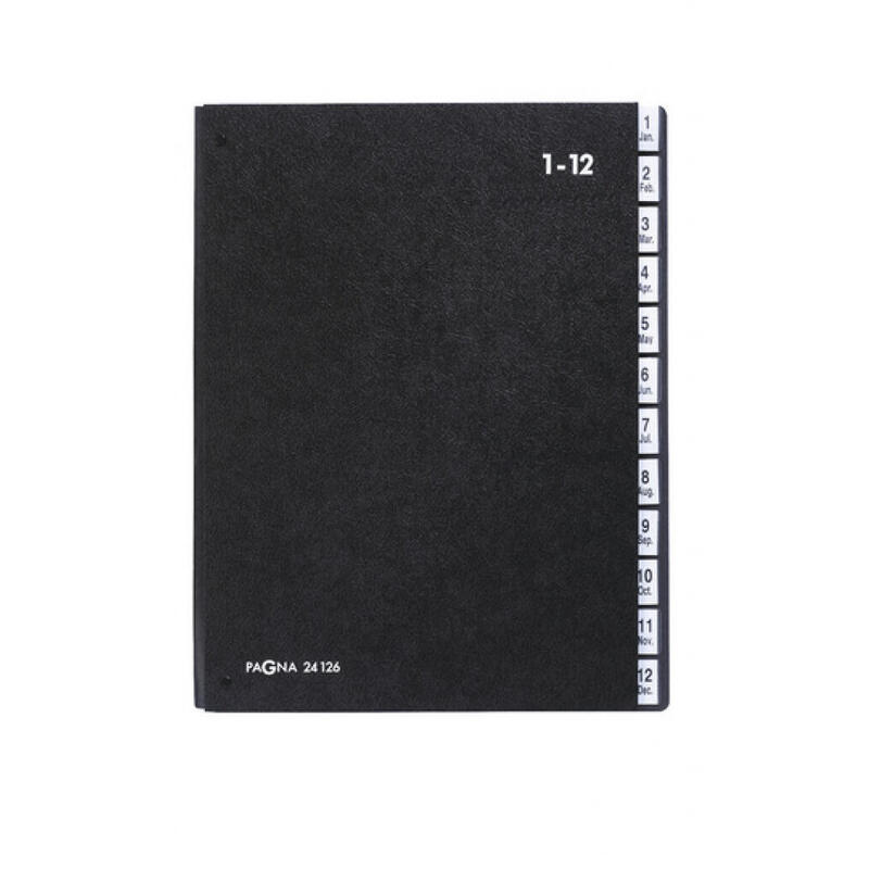 Pagna 24441-04 carpeta a4 negro