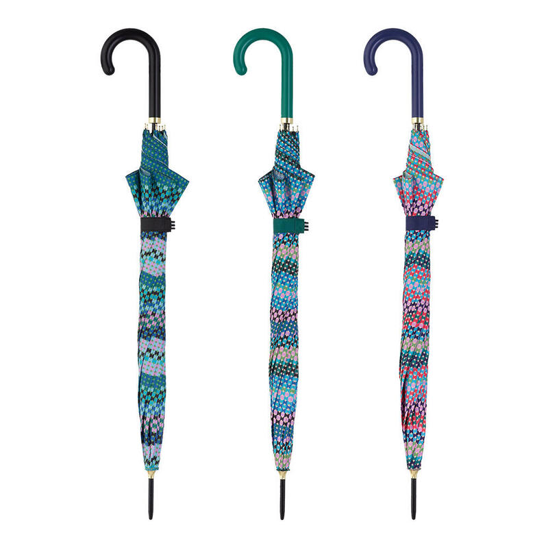 Paraguas largo automÁtico, colores surtidos con protecciÓn solar uv+50 861cm c402. c-collection