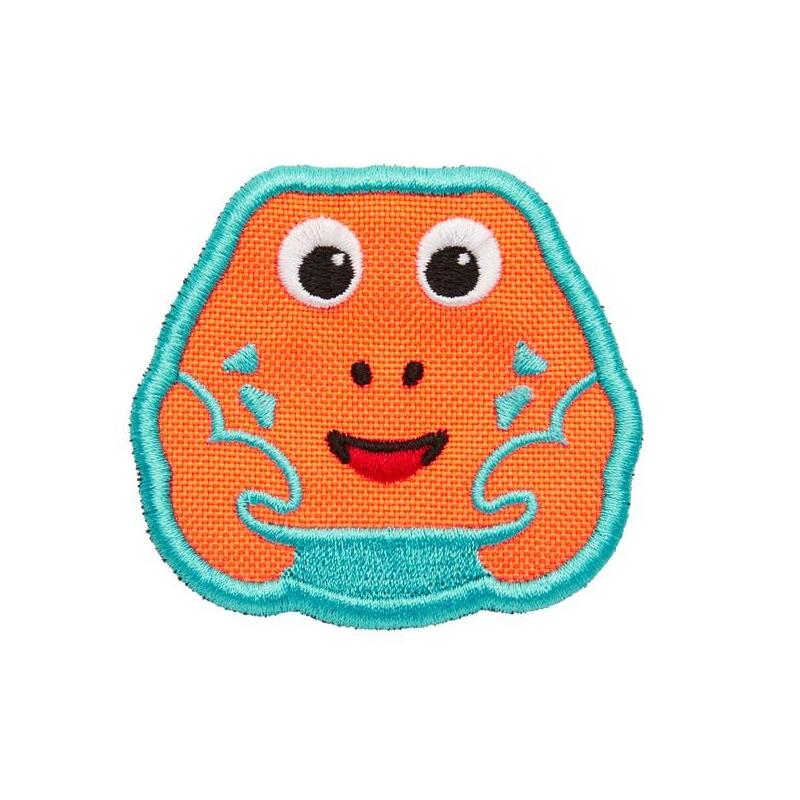 Parche affenzahn cangrejo con velcro, afz-bdg-001-038