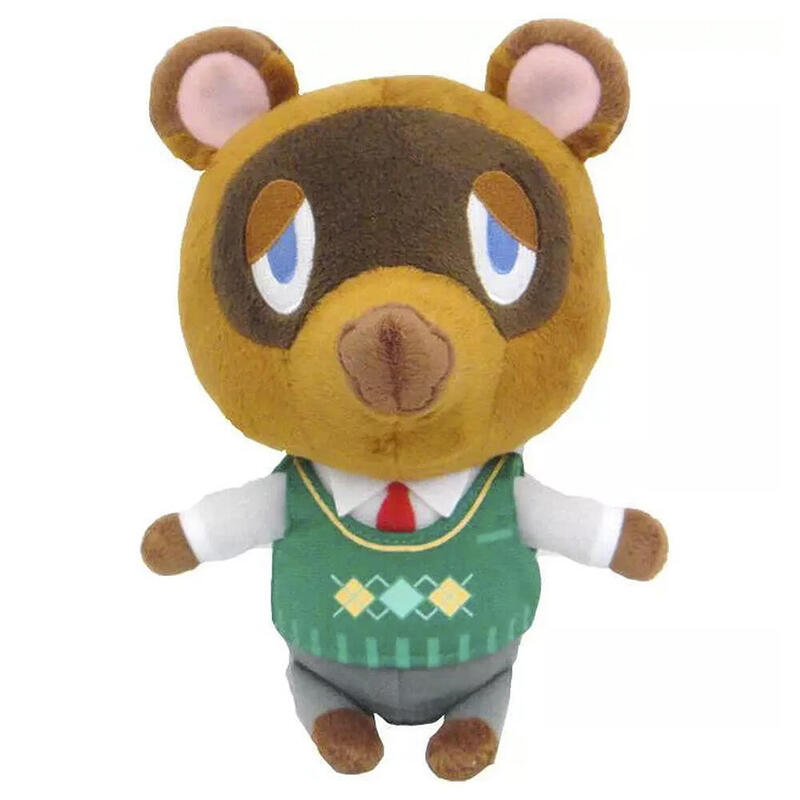 Peluche animal crossing 20cm tom nook