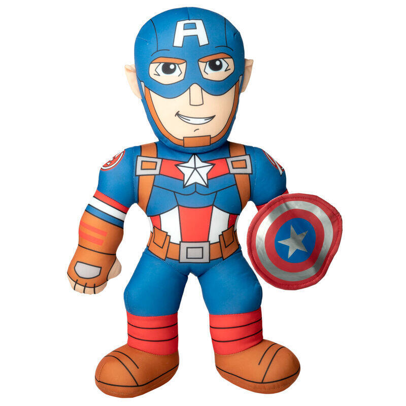 Peluche capitan america marvel 38cm sonido