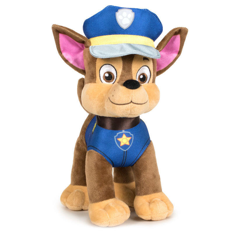 Peluche chase patrulla canina paw patrol 19cm