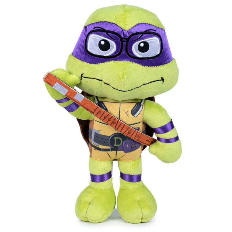 Peluche donatello mutant mayhem tortugas ninja 38cm