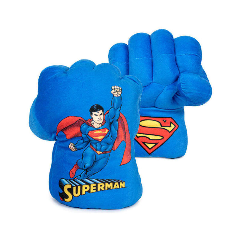 Peluche guantelete superman dc comics 25cm