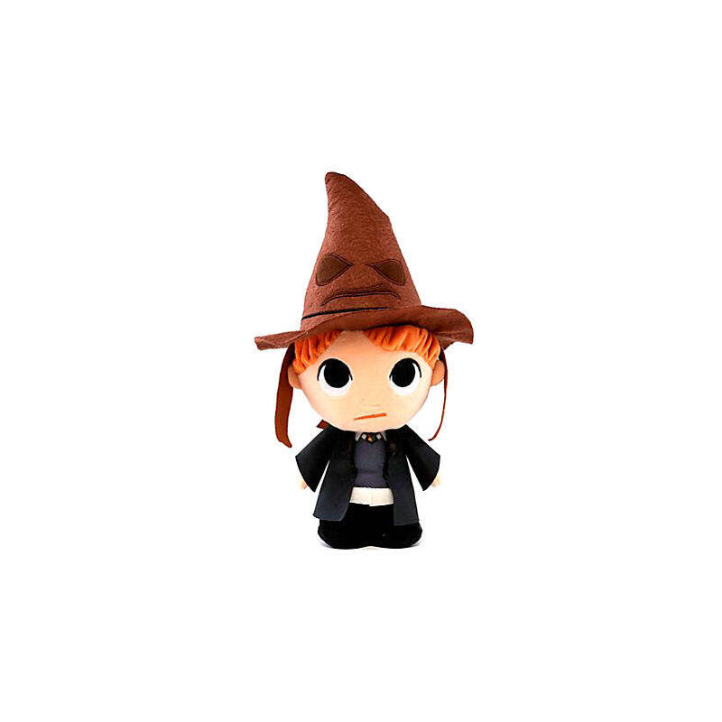 Peluche harry potter ron with sorting hat 15cm