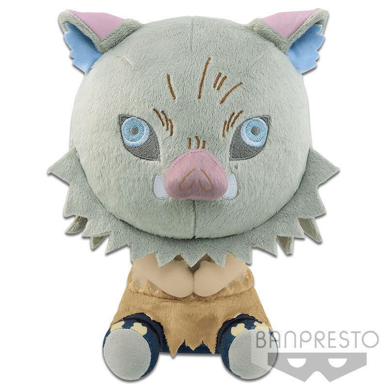 Peluche inosuke hashibira demon slayer kimetsu no yaiba 20cm