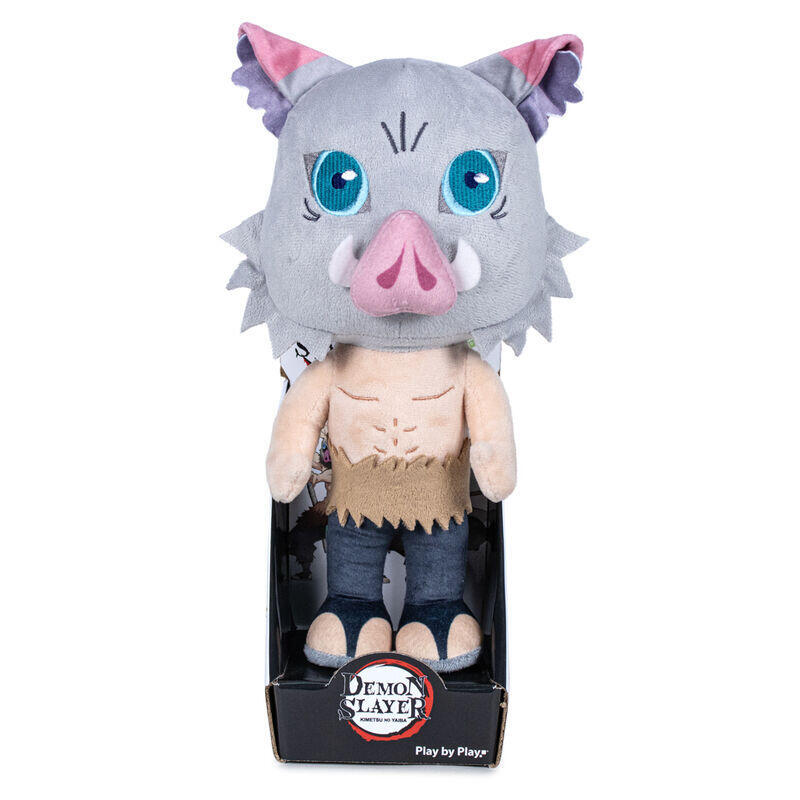 Peluche inosuke hashibira demon slayer kimetsu no yaiba 27cm