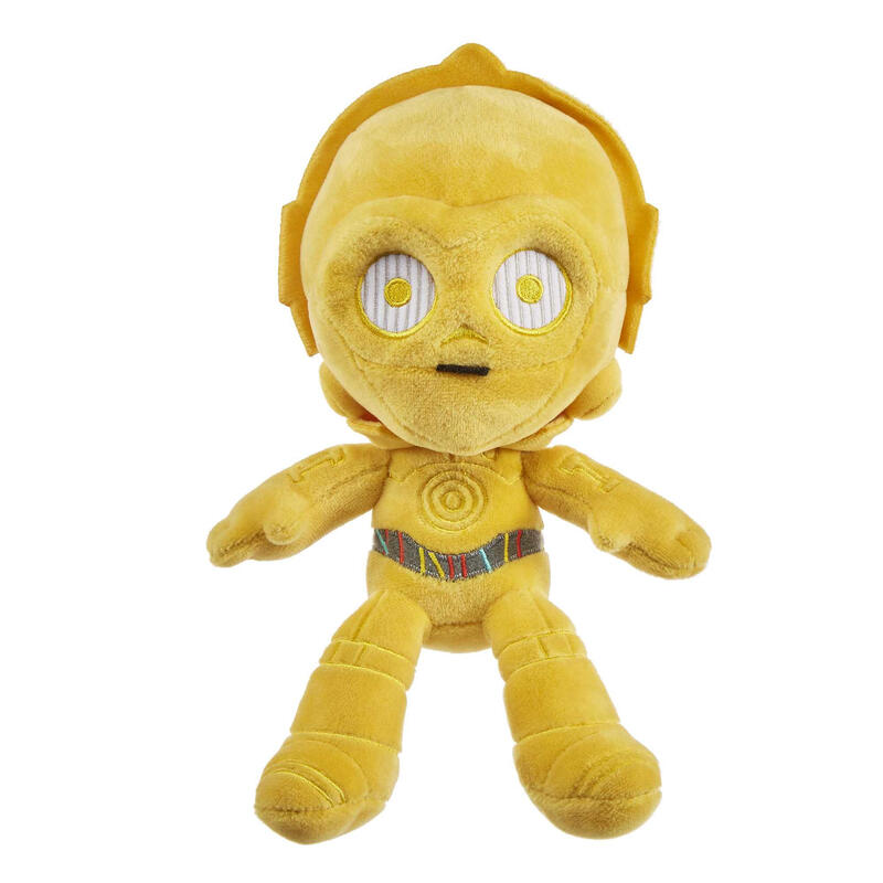 Peluche mattel star wars c3po 20 cm