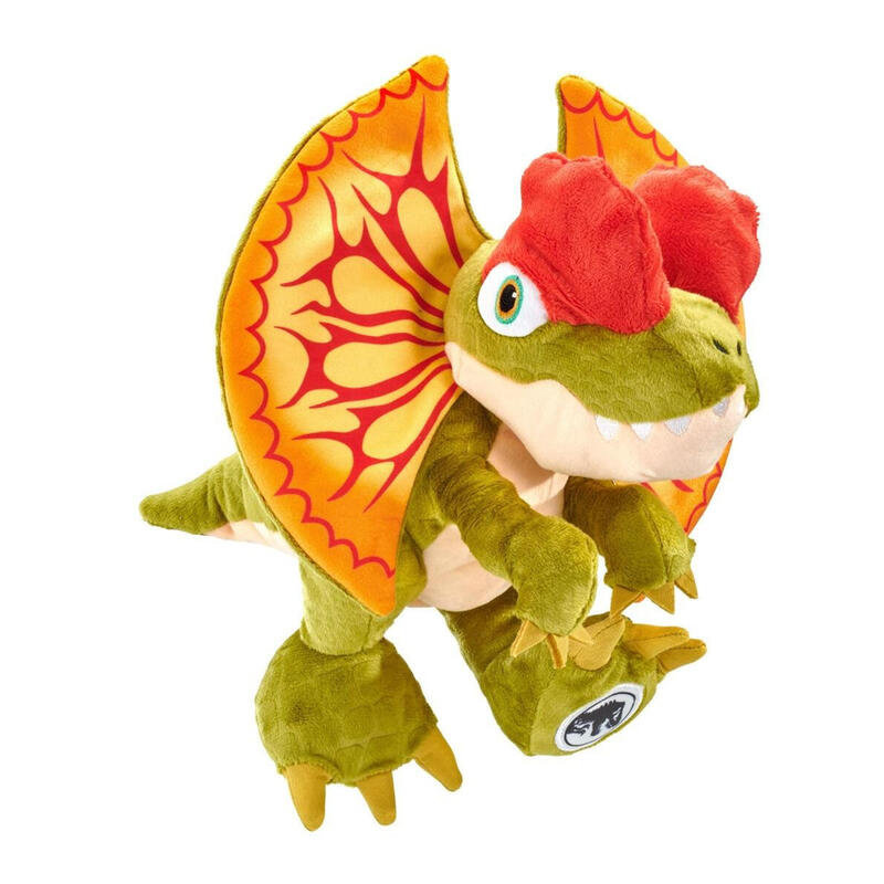 Peluche schmidt games dominion dilophosaurus, (multicolor, tamaño: 25 cm)