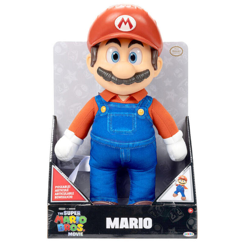 Peluche super mario la pelicula super mario bros 30cm