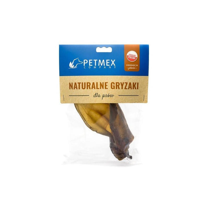 Petmex dog chew full beef ear 1pc