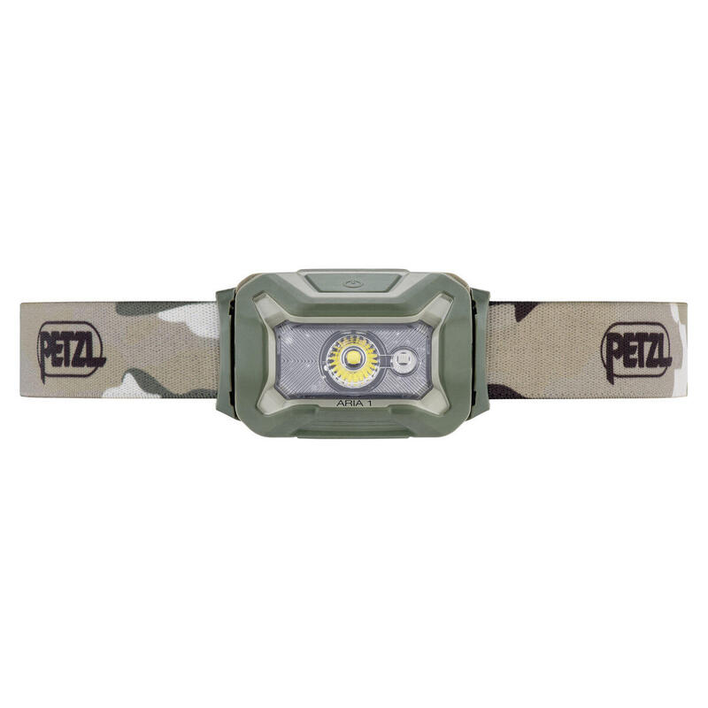 Petzl aria 1 rgb, luz led (marrón claro/verde) e069ba01