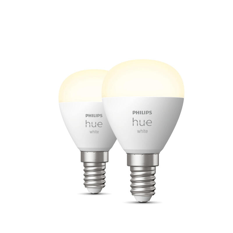 Philips bombilla led hue blanco lÁgrima p45 e14 929002440604