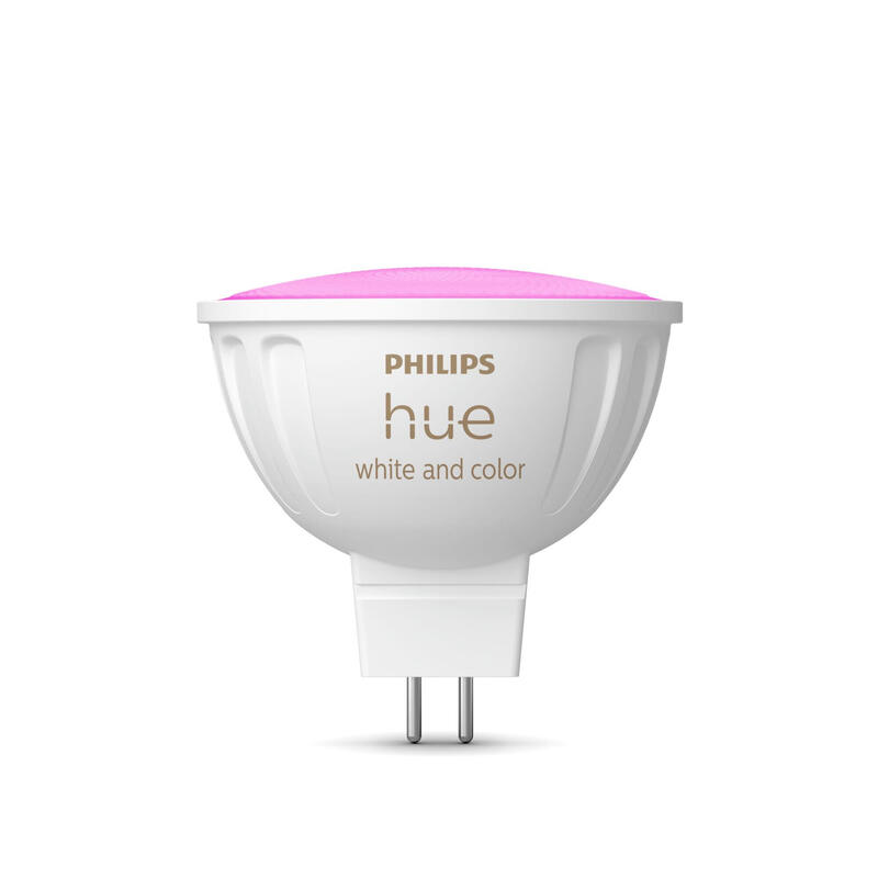 Philips hue lámpara led mr16 400lm color blanco amb