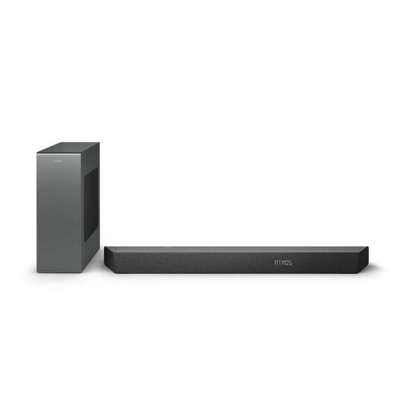 Philips tab8507b/10 altavoz soundbar antracita 3.1 canales 600 w