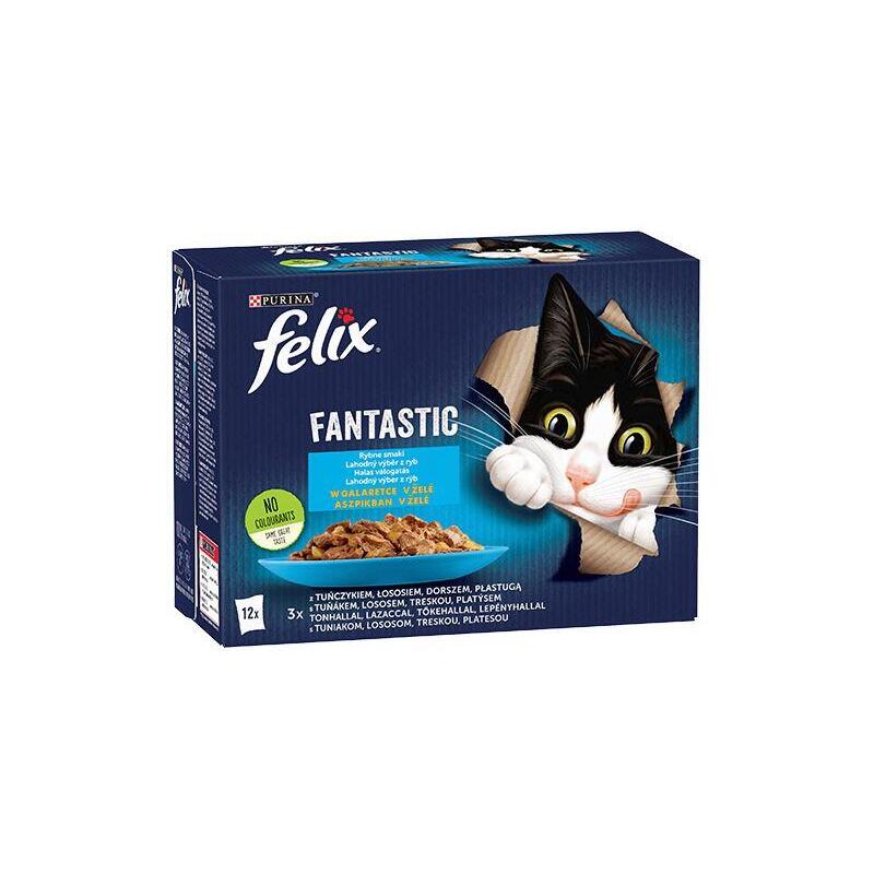 Pienso felix fantastic fish 12x85g
