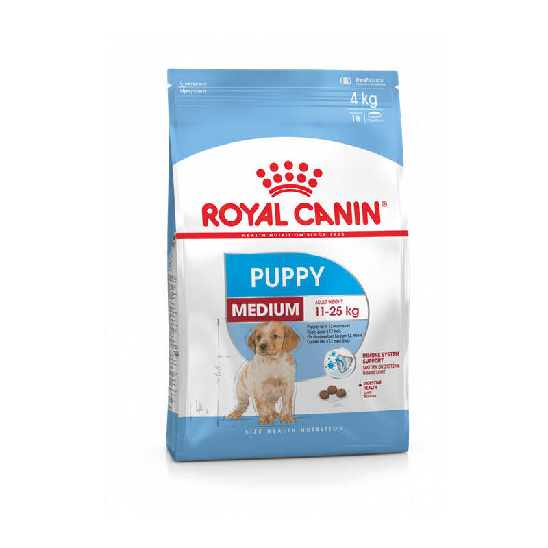 Pienso royal canin dog food medium junior (15 kg )
