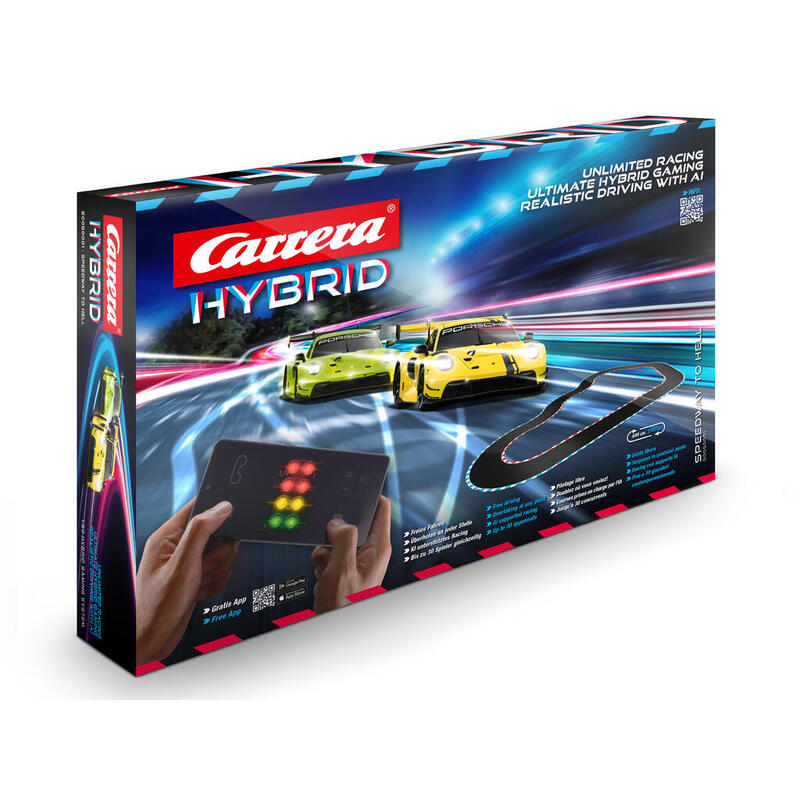 Pista de carreras carrera hybrid – speedway to hell 1:50 50050001