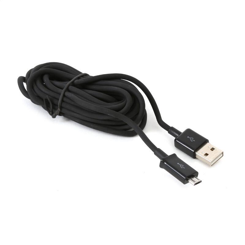 Platinet cable micro usb a usb 3m 2.4a negro blister