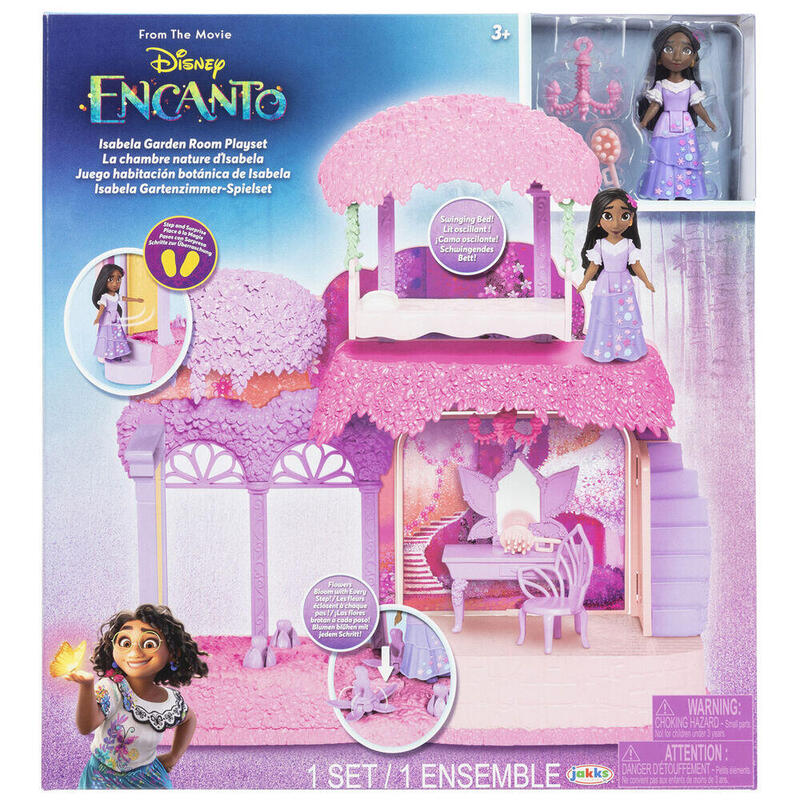 Playset habitacion jardin magico isabela encanto disney