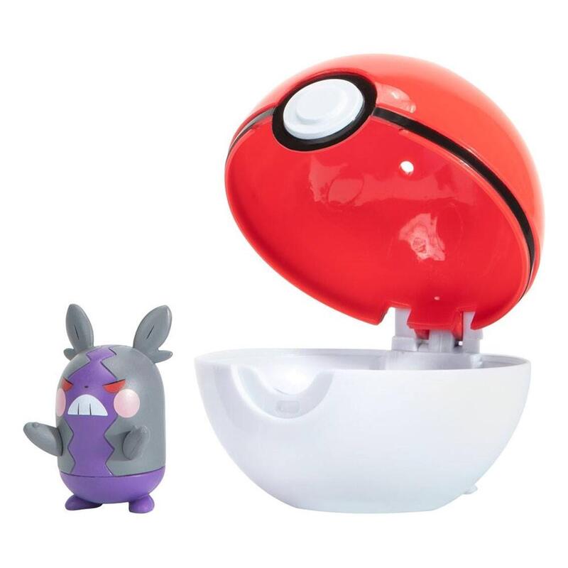 Pokeball jazwares pokemon clip ‘n’ go morpeko + pokebola