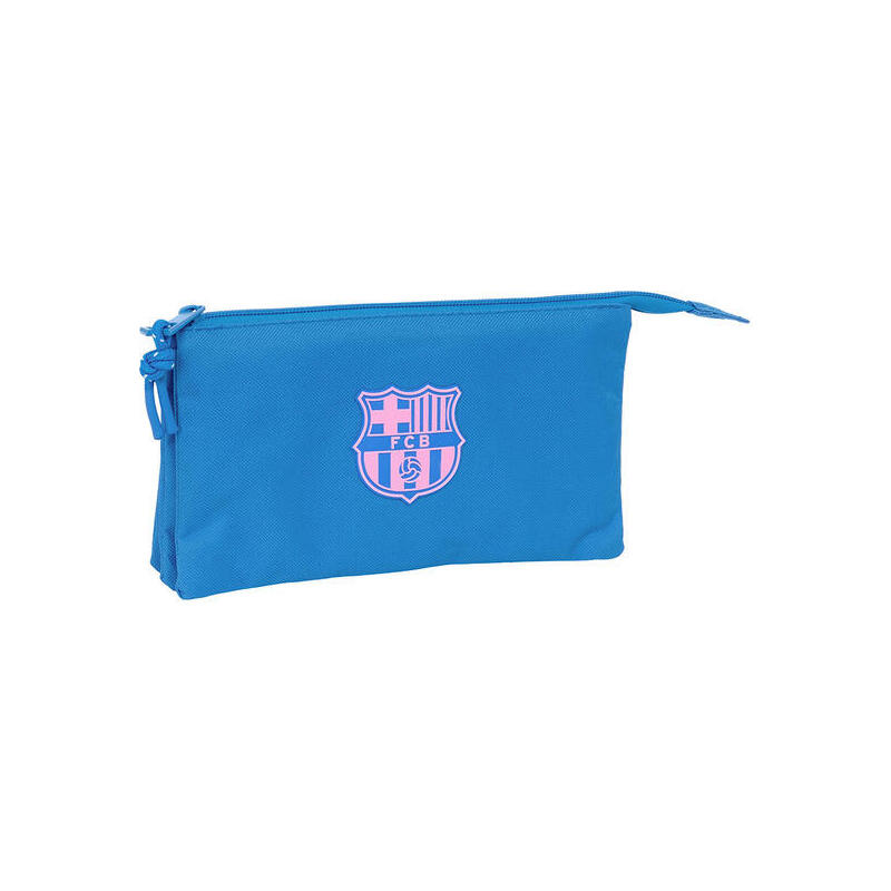 Portatodo triple f.c.barcelona chica indigo