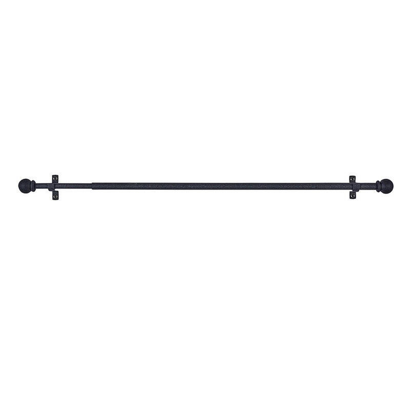 Portavisillo deco esfera negro 120-215cm cintacor