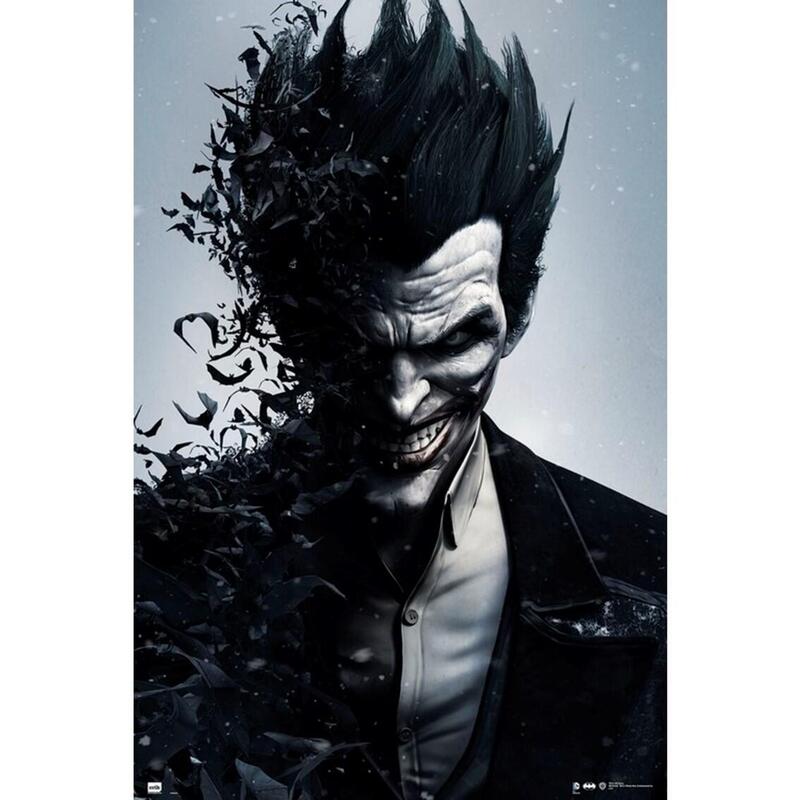 Poster erik dc comics batman arkham origins joker