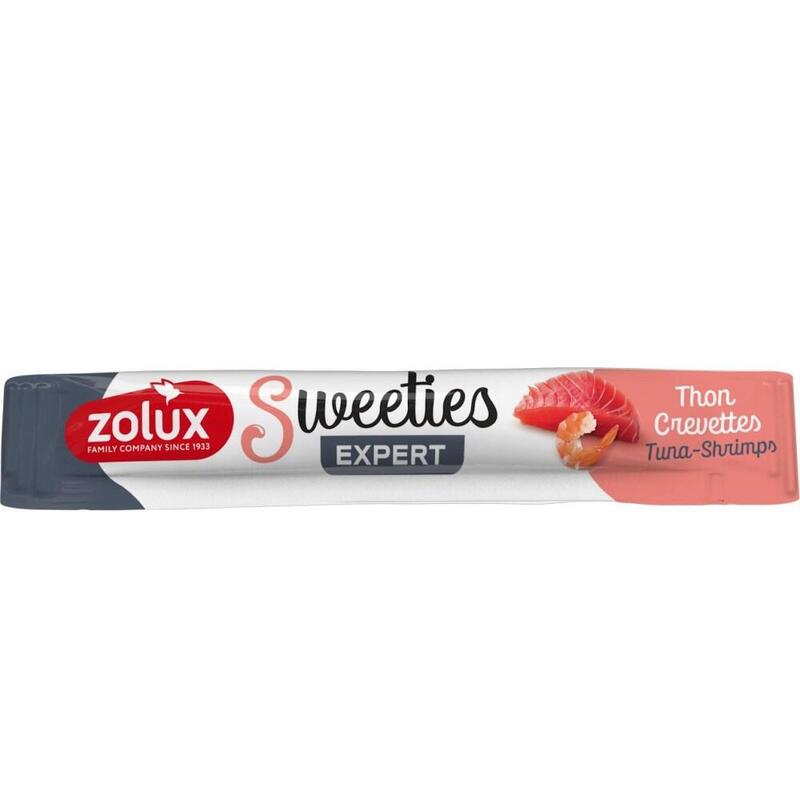 Premio para gatos zolux sweeties atÚn y salmÓn  14 g