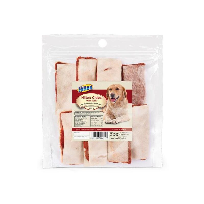 Premio para perros hilton chips with duck  500g