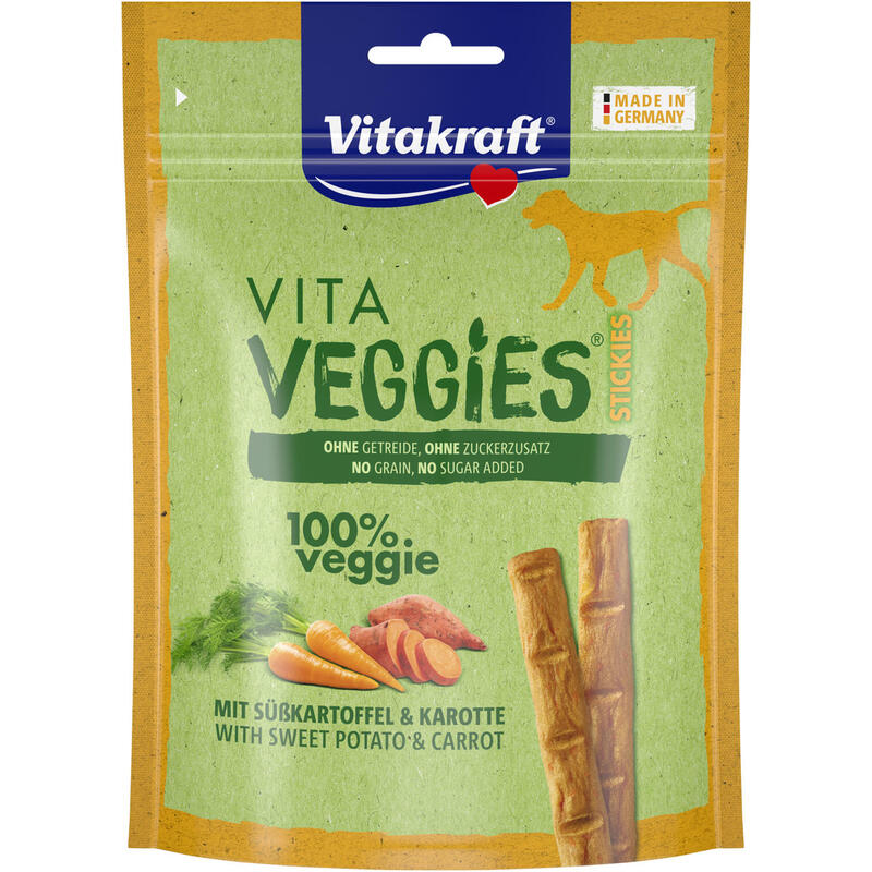 Premio para perros vitakraft vita veggies stickies carrot with sweet potato  80g