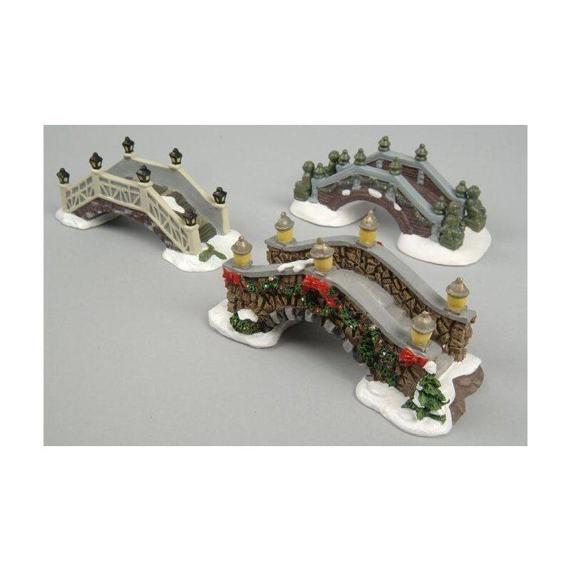 Puente de poliresina para decoraciÓn interior modelos surtidos