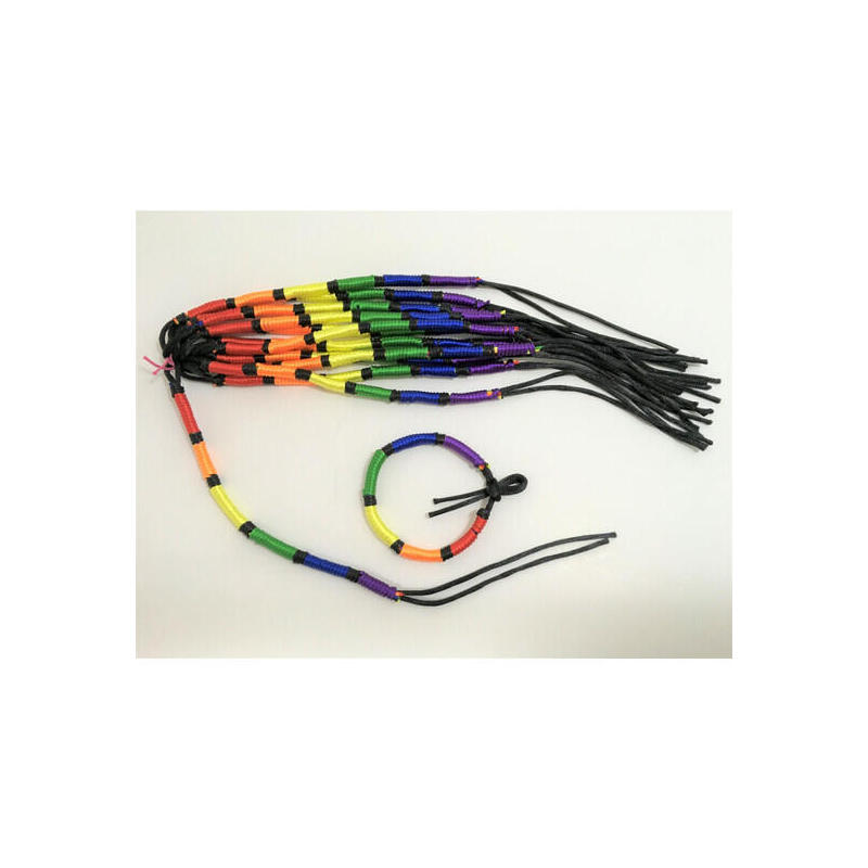 Pulsera hilo redonda lgtb