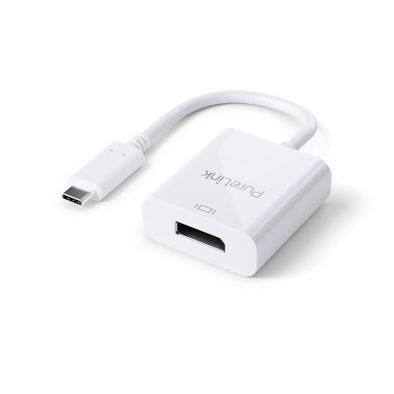 Purelink adaptador usb-c – displayport – 4k60 – iserie – blanco – 0,10m
