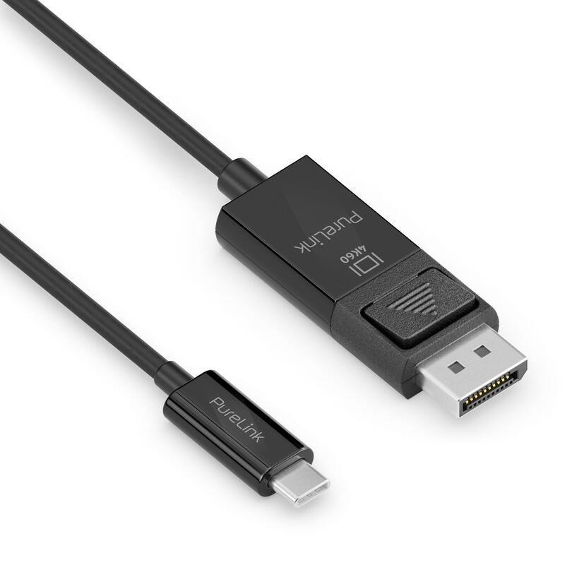 Purelink cable usb-c a displayport – 4k60 – iserie – negro – 1,50m