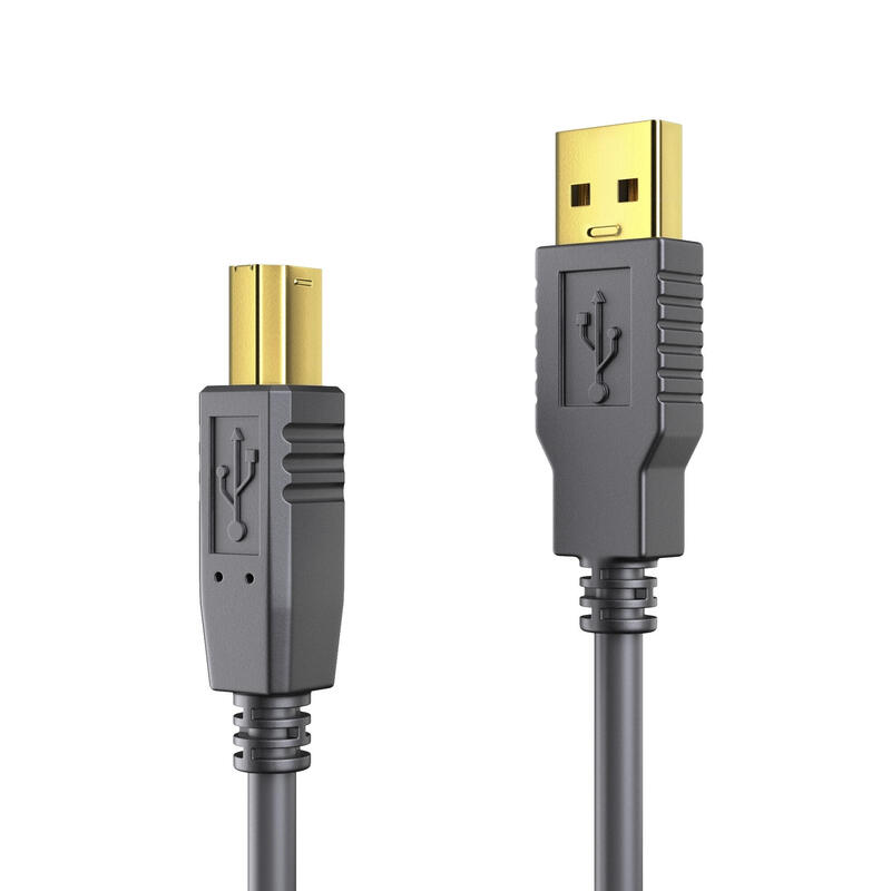 Purelink ds2000-050 cable usb 5 m usb 2.0 usb a usb b negro