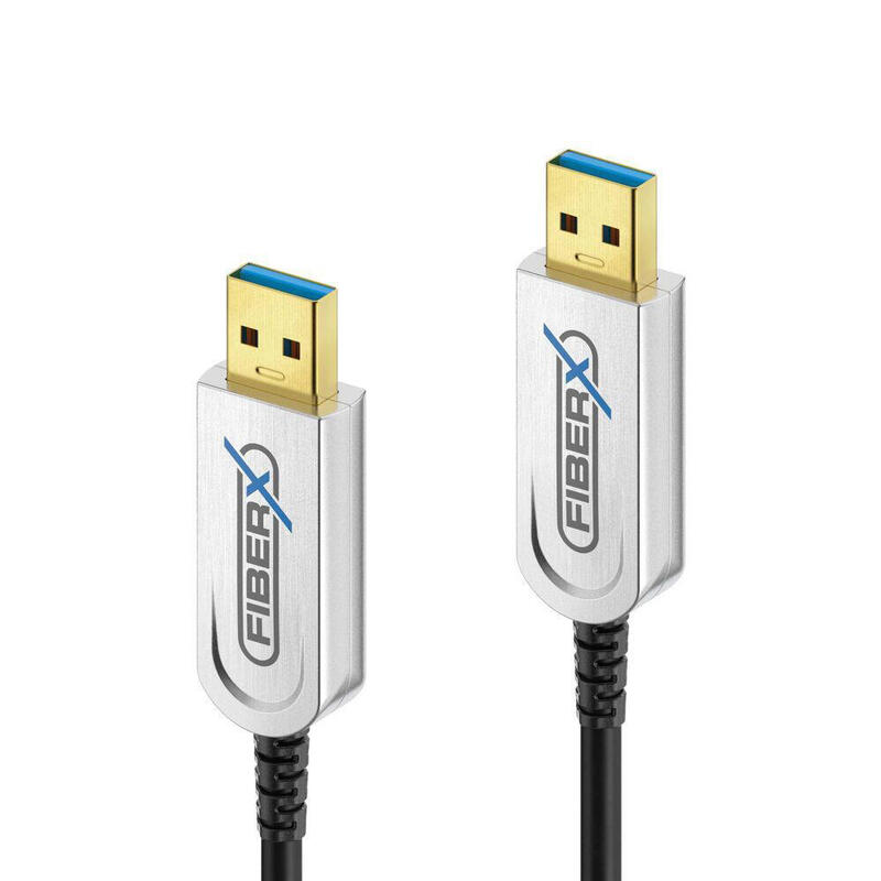 Purelink fiberx serie – usb 3.1 glasfaser cable – usb-a usb-a – 15m