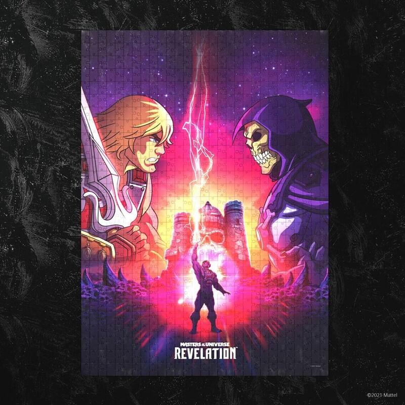 Puzzle amos del universo revelacion he – man & skeletor 1000 piezas